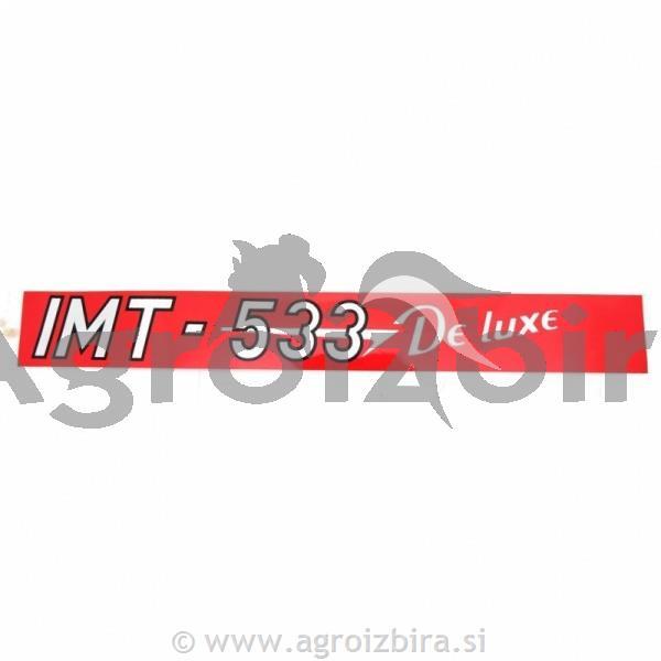 NALEPKA IMT 533 deluxe