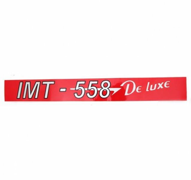 NALEPKA ''IMT 558 DE LUXE''