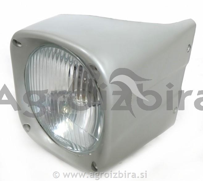 ŽAROMET SPREDNJI z ohišjem - kpl levi 142x150x156mm MF 135 - 148 - 165 - 168 - 1