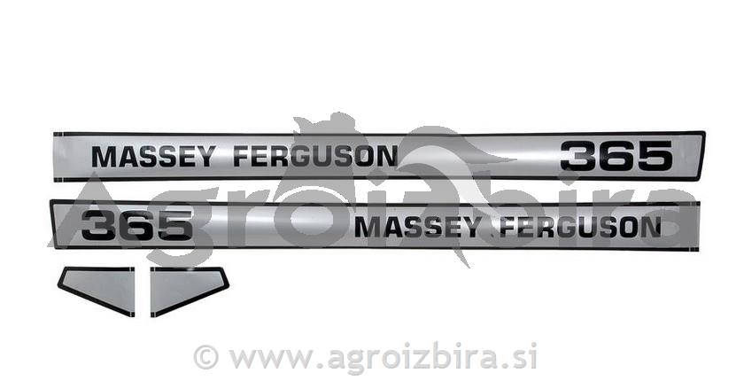 NALEPKA MASSEY FERGUSON 365 SET