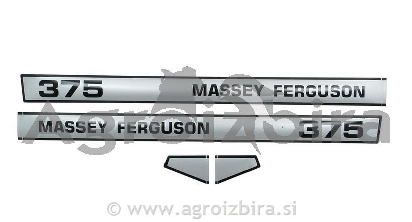 NALEPKA MASSEY FERGSUON 375 SET