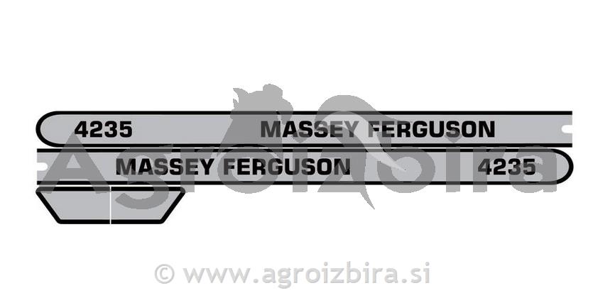 NALEPKA MASSEY FERGUSON 4235 SET
