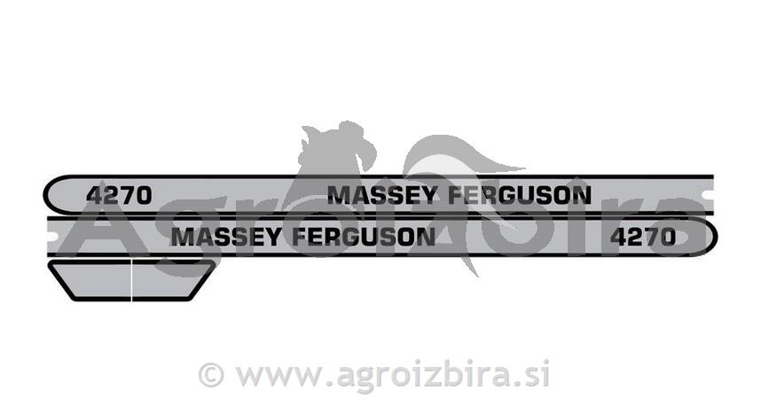 NALEPKA MASSEY FERGUSON 4270 SET