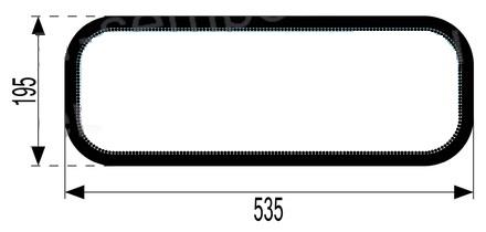 STEKLO KABINE ZADAJ spodaj MF