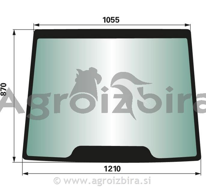 STEKLO KABINE SPREDNJE NEW HOLLAND