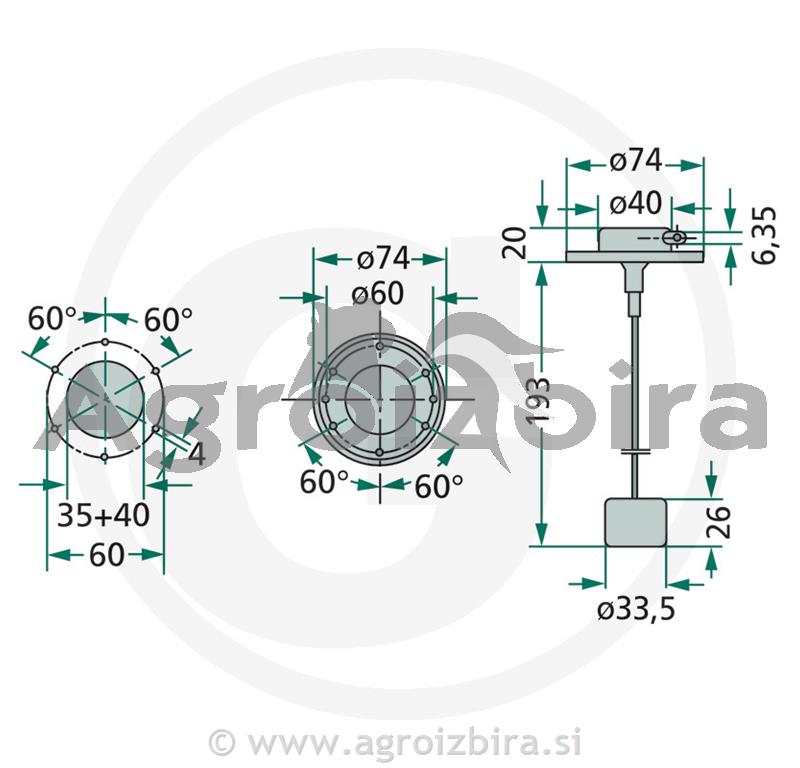 PLOVEC GORIVA FIAT NEW HOLLAND