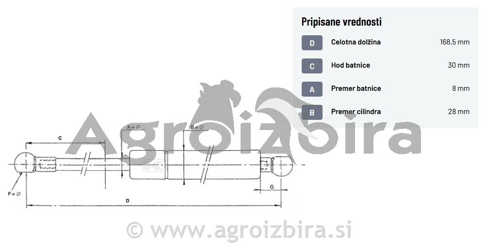 AMORTIZER VOLANA CNH STEYR FIAT NEW HOll