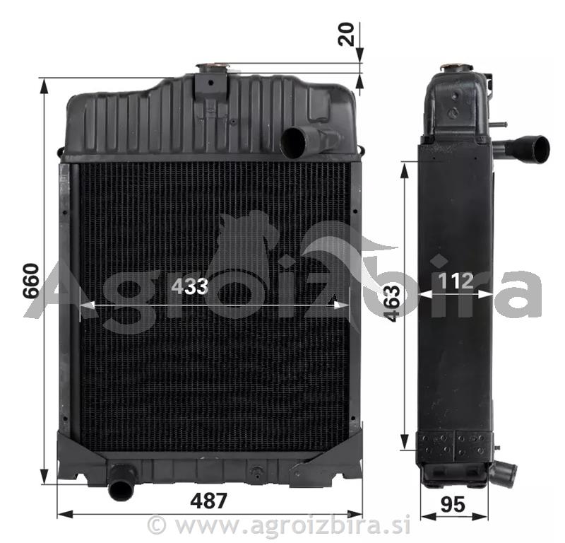 HLADILNIK VODE STEYR 955 970