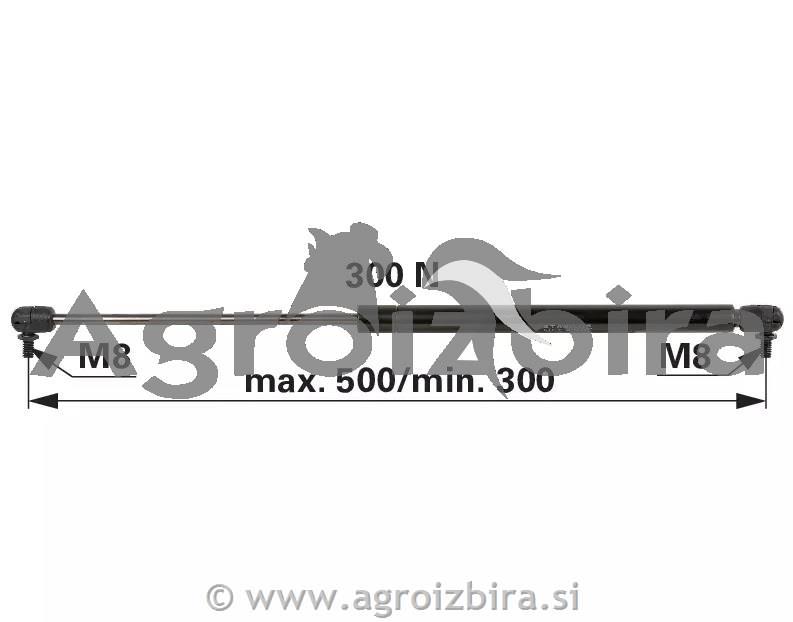 PLINSKI AMORTIZER L=500 F=200 STEYR CASE
