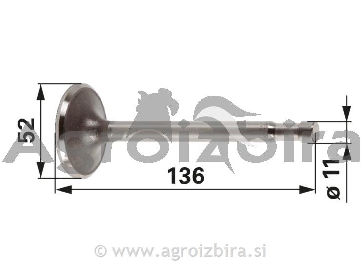 VENTIL SESALNI STEYR T80 T182