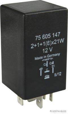 AVTOMAT SMEROKAZA KVADRATEN (5priključkov) 12V ŠTORE 402 - 404