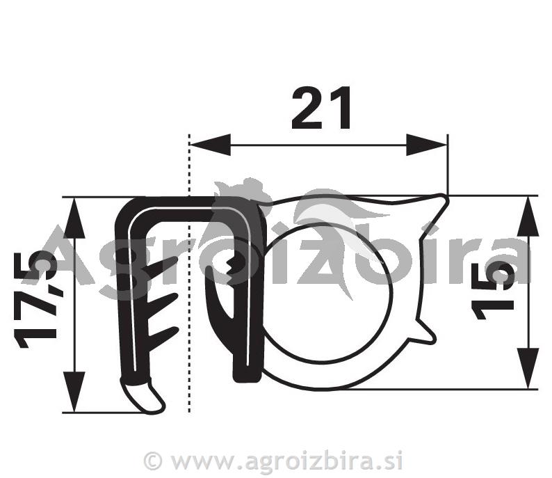 GUMI PROFIL KABINE STEYR MF