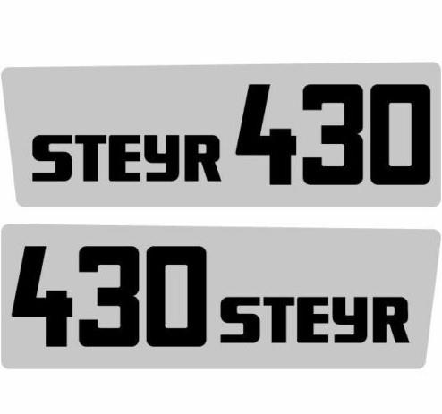 NALEPKA set - par STEYR 430