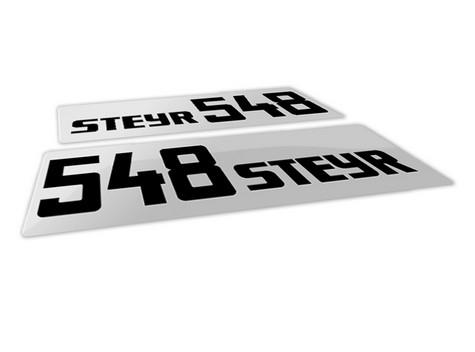 NALEPKA STEYR leva+desna set - grt "548