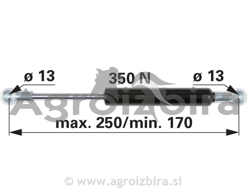 PLINSKI AMORTIZER L=250 F=350 McCORMICK