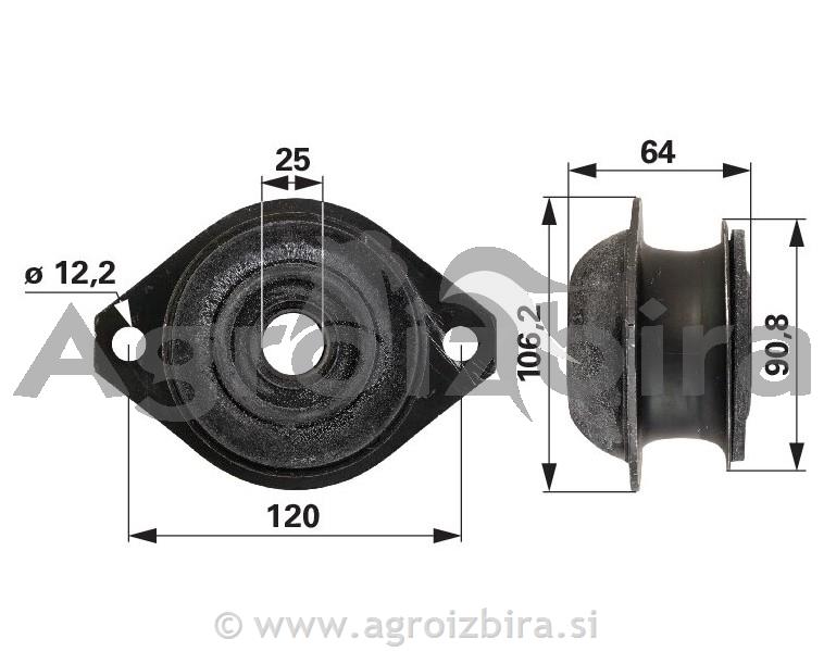 NOSILEC KABINE ELASTIČNI FIAT