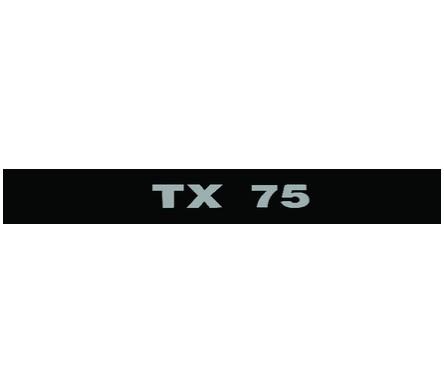 NALEPKA TORPEDO '' TX 75 "