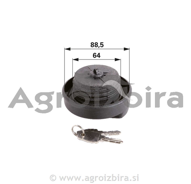 POKROV REZERVARJA GORIVA JOHN DEERE CASE CLAAS FIAT FORD NEW HOLLAND