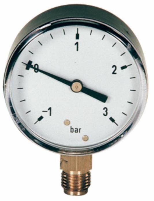 MANOMETER - 1÷3bar (1/4˝x63) CREINA SIP