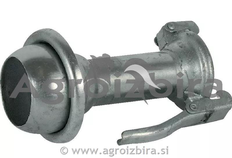 PRIKLJUČEK REDUCIRNI ITAL. 5" KROGLA-4" OBROČ, POCINKAN