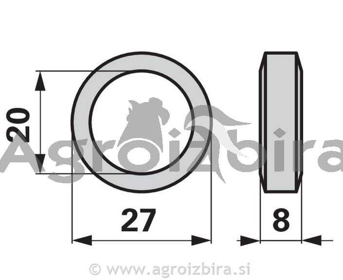 TESNILO BATA CILINDRA ZASUNA 6'' MZ