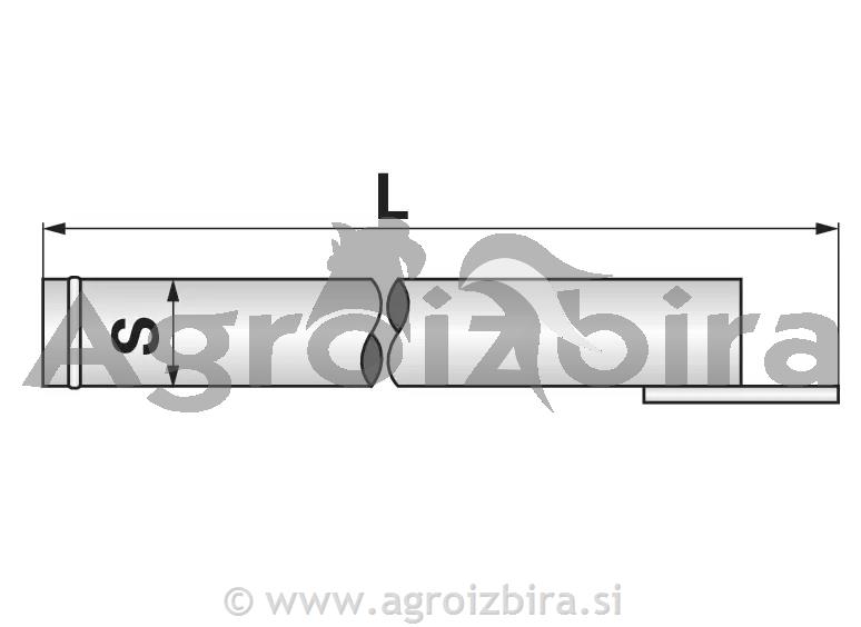 CEV SESALNA CINKANA 127X2000mm 5"