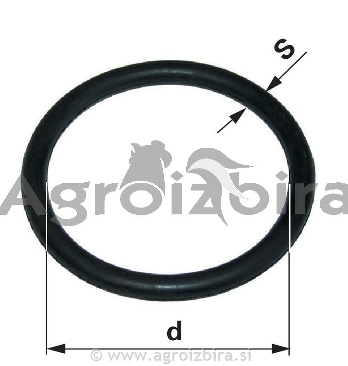 ORING TESNILO GUMI 5"