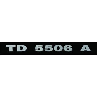 NALEPKA "TD 5506 A" TD